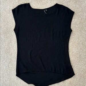 Love & Haight Black Sleeveless Shell